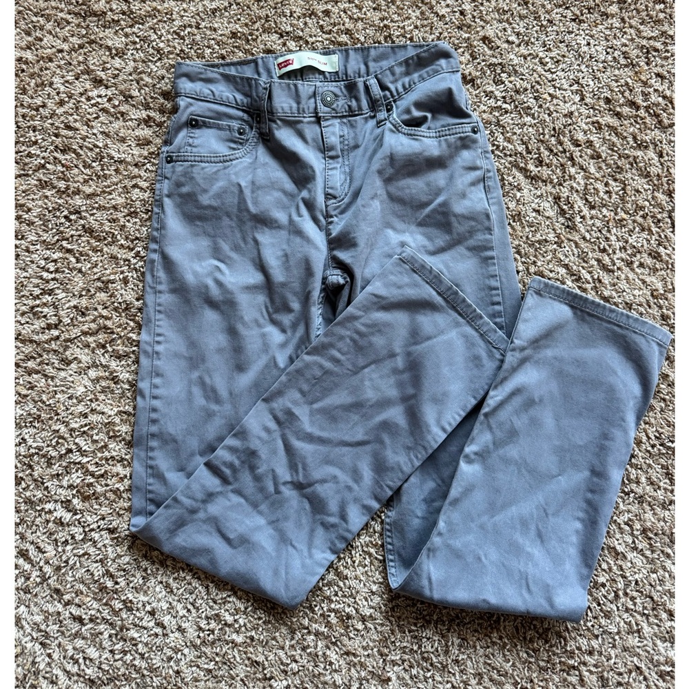 Grey Levi’s 511 slim fit, size 14 Reg 27x27